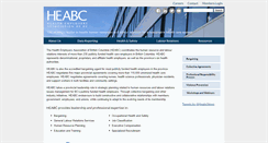 Desktop Screenshot of heabc.bc.ca